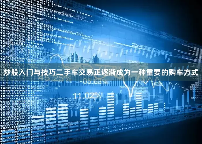 炒股入门与技巧二手车交易正逐渐成为一种重要的购车方式